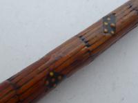 Rare Walking Stick Cane 1922 Silver Pommel Domino Match Stick Folk Art Shaft (9 of 14) Rare Walking Stick Cane 1922 Silver Pommel Domino Match Stick Folk Art Shaft (9 of 14)