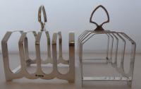 Pair of 1932 Harrods Solid Hallmarked Silver Toast Racks (2 of 8) Pair of 1932 Harrods Solid Hallmarked Silver Toast Racks (2 of 8)