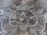Large Victorian Antique Masonic 1 1/2 Pint Glass Tankard c.1860 (7 of 11) Large Victorian Antique Masonic 1 1/2 Pint Glass Tankard c.1860 (7 of 11)