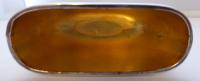 Silver Plated Leather Bound Glass Hip Flask Mint c.1930 (9 of 12) Silver Plated Leather Bound Glass Hip Flask Mint c.1930 (9 of 12)