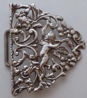 Edwardian 1902 Maternity Hallmarked Solid Silver Nurses Belt Buckle Cherubs (4 of 9) Edwardian 1902 Maternity Hallmarked Solid Silver Nurses Belt Buckle Cherubs (4 of 9)