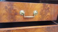 Quality Flame Mahogany Partners Desk (5 of 7) Quality Flame Mahogany Partners Desk (5 of 7)