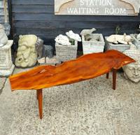 Quality Reynolds of Ludlow Yew Wood Coffee Table (2 of 3) Quality Reynolds of Ludlow Yew Wood Coffee Table (2 of 3)
