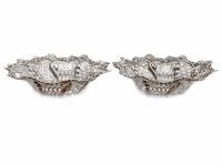 Pair of Mappin & Webb Edwardian Pierced Silver Dishes with a Floral and Scroll Border (4 of 4) Pair of Mappin & Webb Edwardian Pierced Silver Dishes with a Floral and Scroll Border (4 of 4)