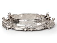 Antique Silver Plated Jardiniere with Scenes of Cherubs Picking Grapes & Cherubs in a Barley Field (8 of 8) Antique Silver Plated Jardiniere with Scenes of Cherubs Picking Grapes & Cherubs in a Barley Field (8 of 8)