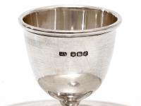 Antique Atkin Brothers Silver Egg Cup (2 of 3) Antique Atkin Brothers Silver Egg Cup (2 of 3)