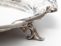Art Nouveau Style Mappin & Webb 8" Silver Plated Salver (3 of 4) Art Nouveau Style Mappin & Webb 8" Silver Plated Salver (3 of 4)