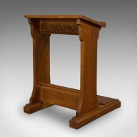 Antique Lectern, English, Oak, Ecclesiastical, Book Rest, Prie Dieu, Victorian (11 of 12) Antique Lectern, English, Oak, Ecclesiastical, Book Rest, Prie Dieu, Victorian (11 of 12)
