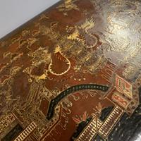 Regency Chinoiserie Sewing Table with Original Silk Sewing Bag (6 of 10) Regency Chinoiserie Sewing Table with Original Silk Sewing Bag (6 of 10)