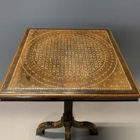 Rare Ebony & Ivory Inlaid Side Table in Moorish Style by Gillows (9 of 11) Rare Ebony & Ivory Inlaid Side Table in Moorish Style by Gillows (9 of 11)
