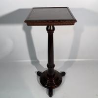 Regency Mahogany Column Torchiere Stand (4 of 6) Regency Mahogany Column Torchiere Stand (4 of 6)