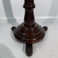 Regency Mahogany Column Torchiere Stand (6 of 6) Regency Mahogany Column Torchiere Stand (6 of 6)