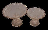 Cut Glass Tazzas (3 of 4) Cut Glass Tazzas (3 of 4)