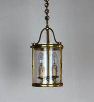 French Gilt Bronze Twin Light Hall Lantern (3 of 7) French Gilt Bronze Twin Light Hall Lantern (3 of 7)
