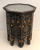 Vintage Moorish Inlaid Side Table (2 of 11) Vintage Moorish Inlaid Side Table (2 of 11)