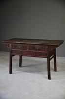 Antique Chinese Alter Console Table (6 of 12) Antique Chinese Alter Console Table (6 of 12)
