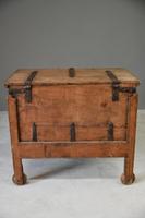 Indian Teak Iron Bound Dowry Chest (12 of 12) Indian Teak Iron Bound Dowry Chest (12 of 12)