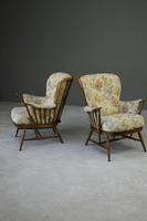 Pair of Vintage Retro Ercol Armchairs Chairs (8 of 12) Pair of Vintage Retro Ercol Armchairs Chairs (8 of 12)