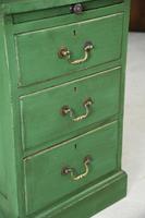 Pair of Green Pedestal Side Tables (5 of 12) Pair of Green Pedestal Side Tables (5 of 12)