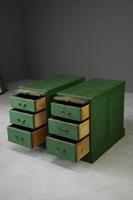 Pair of Green Pedestal Side Tables (7 of 12) Pair of Green Pedestal Side Tables (7 of 12)