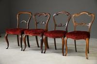 4 Victorian Mahogany & Rosewood Dining Chairs (11 of 12) 4 Victorian Mahogany & Rosewood Dining Chairs (11 of 12)