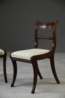 Pair of Regency Style Dining Chairs (8 of 10) Pair of Regency Style Dining Chairs (8 of 10)