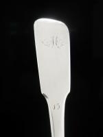 Scottish Provincial Silver Dessert Spoon, Alex Campbell Greenock C.1790 (5 of 9) Scottish Provincial Silver Dessert Spoon, Alex Campbell Greenock C.1790 (5 of 9)