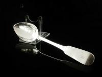 Scottish Provincial Silver Dessert Spoon, Greenock C.1790 Alex Campbell (2 of 7) Scottish Provincial Silver Dessert Spoon, Greenock C.1790 Alex Campbell (2 of 7)