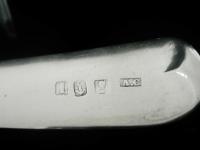 Scottish Provincial Silver Dessert Spoon, Greenock C.1790 Alex Campbell (6 of 7) Scottish Provincial Silver Dessert Spoon, Greenock C.1790 Alex Campbell (6 of 7)