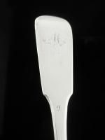 Scottish Provincial Silver Dessert Spoon, Alex Campbell, Greenock C.1790 (6 of 8) Scottish Provincial Silver Dessert Spoon, Alex Campbell, Greenock C.1790 (6 of 8)