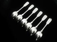 6 Scottish Provincial Silver Dessert Spoons, Robert Keay & Son, Perth c.1830 (7 of 11) 6 Scottish Provincial Silver Dessert Spoons, Robert Keay & Son, Perth c.1830 (7 of 11)