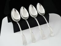 4 Scottish Provincial Silver Dessert Spoons, Aberdeen c.1840, James Berry (3 of 12) 4 Scottish Provincial Silver Dessert Spoons, Aberdeen c.1840, James Berry (3 of 12)