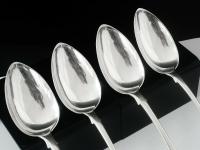 4 Scottish Provincial Silver Dessert Spoons, Aberdeen c.1840, James Berry (4 of 12) 4 Scottish Provincial Silver Dessert Spoons, Aberdeen c.1840, James Berry (4 of 12)