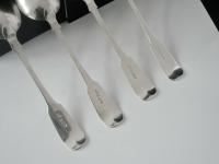 4 Scottish Provincial Silver Dessert Spoons, Aberdeen c.1840, James Berry (7 of 12) 4 Scottish Provincial Silver Dessert Spoons, Aberdeen c.1840, James Berry (7 of 12)