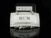 Antique Silver Rum Decanter Label, Newcastle 1829, Thomas Wheatley (6 of 7) Antique Silver Rum Decanter Label, Newcastle 1829, Thomas Wheatley (6 of 7)