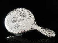 Large Silver Hand Mirror, Reynolds Angels Cherubs, Chester 1923, James Deakin (12 of 12) Large Silver Hand Mirror, Reynolds Angels Cherubs, Chester 1923, James Deakin (12 of 12)