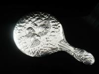 Large Silver Hand Mirror, Reynolds Angels Cherubs, Chester 1923, James Deakin (2 of 12) Large Silver Hand Mirror, Reynolds Angels Cherubs, Chester 1923, James Deakin (2 of 12)