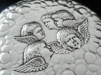 Large Silver Hand Mirror, Reynolds Angels Cherubs, Chester 1923, James Deakin (4 of 12) Large Silver Hand Mirror, Reynolds Angels Cherubs, Chester 1923, James Deakin (4 of 12)