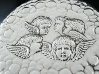 Large Silver Hand Mirror, Reynolds Angels Cherubs, Chester 1923, James Deakin (6 of 12) Large Silver Hand Mirror, Reynolds Angels Cherubs, Chester 1923, James Deakin (6 of 12)