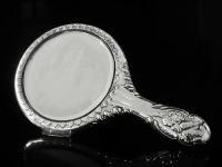 Large Silver Hand Mirror, Reynolds Angels Cherubs, Chester 1923, James Deakin (8 of 12) Large Silver Hand Mirror, Reynolds Angels Cherubs, Chester 1923, James Deakin (8 of 12)