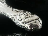Large Silver Hand Mirror, Reynolds Angels Cherubs, Chester 1923, James Deakin (9 of 12) Large Silver Hand Mirror, Reynolds Angels Cherubs, Chester 1923, James Deakin (9 of 12)