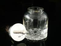 Antique Silver Rouge Bottle Jar with Brush, John Collard Vickery 1917 (4 of 10) Antique Silver Rouge Bottle Jar with Brush, John Collard Vickery 1917 (4 of 10)