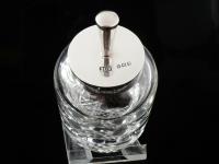Antique Silver Rouge Bottle Jar with Brush, John Collard Vickery 1917 (9 of 10) Antique Silver Rouge Bottle Jar with Brush, John Collard Vickery 1917 (9 of 10)