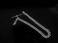 Antique Graduated Silver Pocket Watch Chain, William Joseph Spencer 1894 (5 of 6) Antique Graduated Silver Pocket Watch Chain, William Joseph Spencer 1894 (5 of 6)
