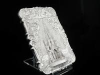 Nathaniel Mills Antique Silver Card Case (Cased) Sir Walter Scott Monument 1844 (5 of 10) Nathaniel Mills Antique Silver Card Case (Cased) Sir Walter Scott Monument 1844 (5 of 10)
