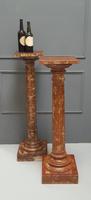 Antique Wooden Painted Marble Effect Bust Stand c.1880 (5 of 5) Antique Wooden Painted Marble Effect Bust Stand c.1880 (5 of 5)