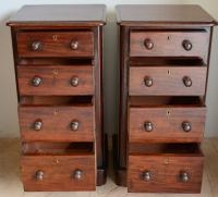 Pair of Mahogany Bedside Chest (5 of 5) Pair of Mahogany Bedside Chest (5 of 5)