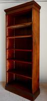 Mahogany Open Bookcase c.1900 (4 of 4) Mahogany Open Bookcase c.1900 (4 of 4)