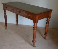 Mahogany 2 Drawer Writing Table c.1850 (4 of 5) Mahogany 2 Drawer Writing Table c.1850 (4 of 5)