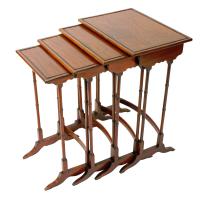 Nest of Four Regency Style Tables c.1900 (2 of 7) Nest of Four Regency Style Tables c.1900 (2 of 7)